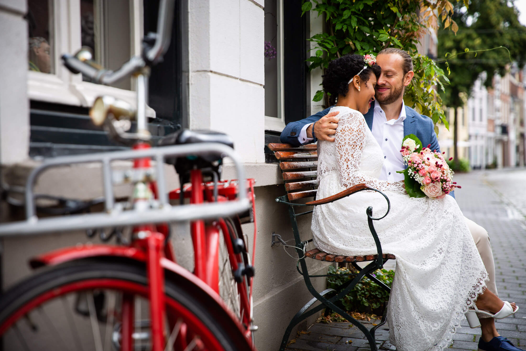 Zomer huwelijk Kasteel Maurick Vught | Trouwfotografie Inge van den Broek